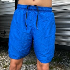 Nike blue medium swim trunks